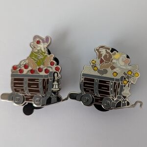 7 Dwarves Mine Train Pins
